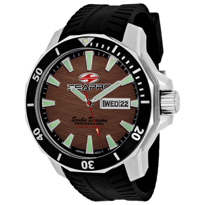 Front view of Seapro Scuba Dragon Diver Men's Quartz Watch SP8315
