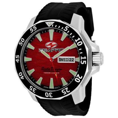 Front view of Seapro Scuba Dragon Diver Men's Quartz Watch SP8317