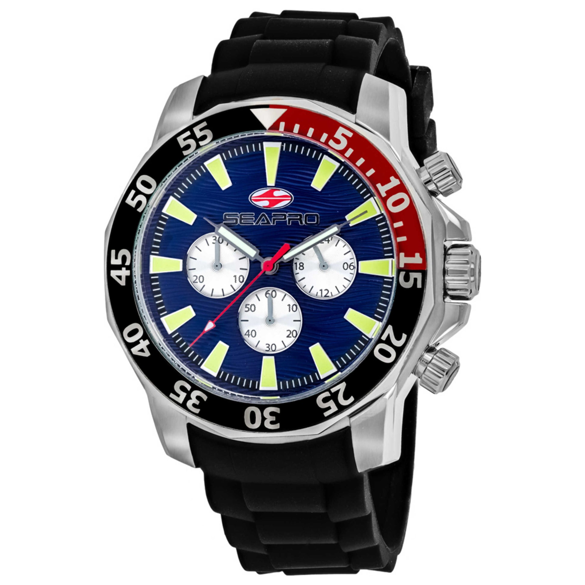Front view of Seapro Scuba Explorer Men's Quartz Watch SP8331