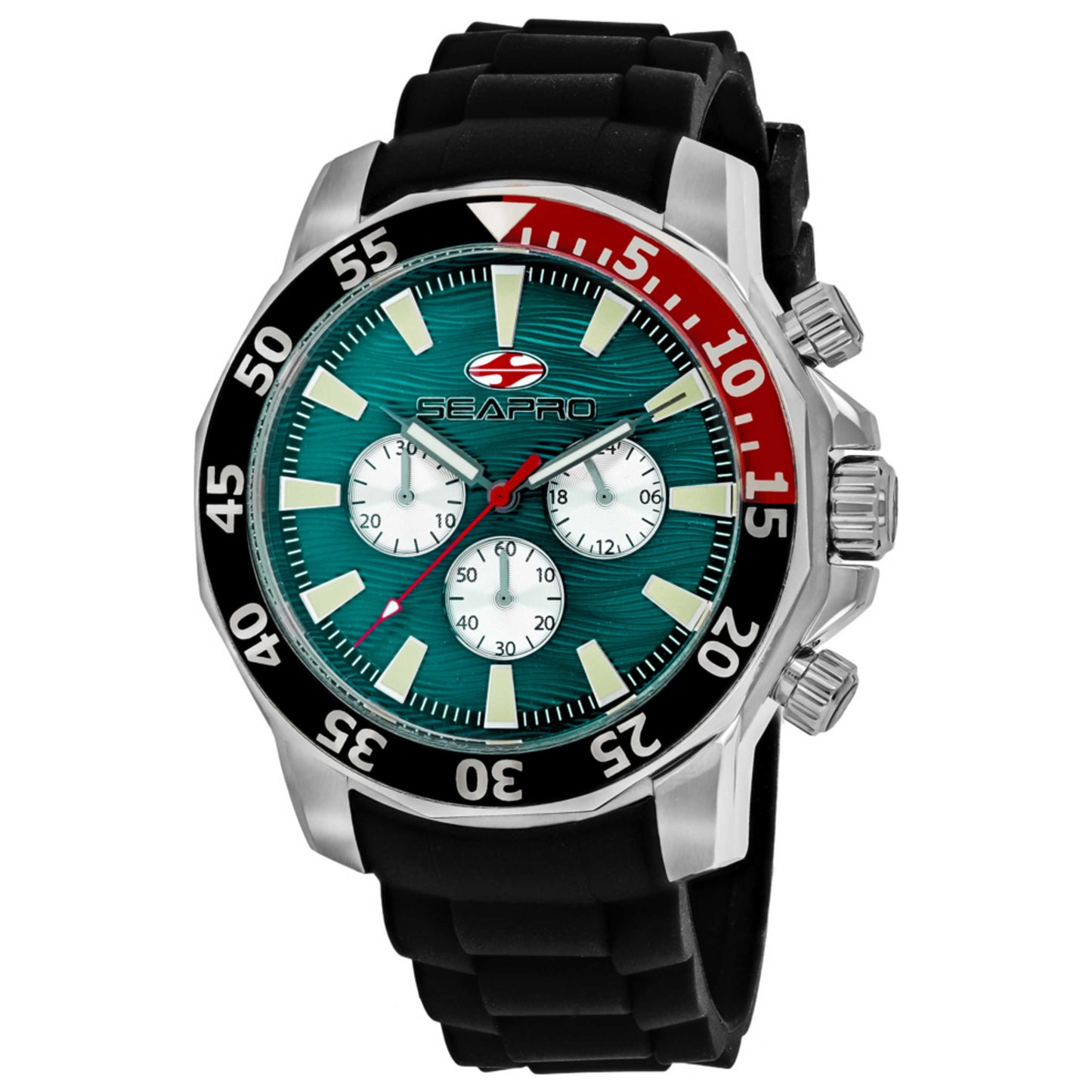 Front view of Seapro Scuba Explorer Men's Quartz Watch SP8334