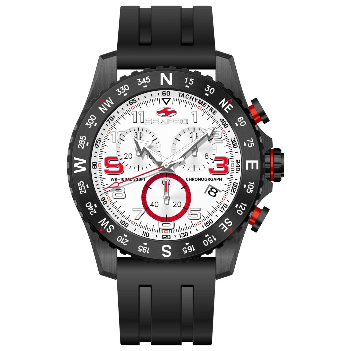 Front view of Seapro Gallantry Men's Quartz Watch SP9731