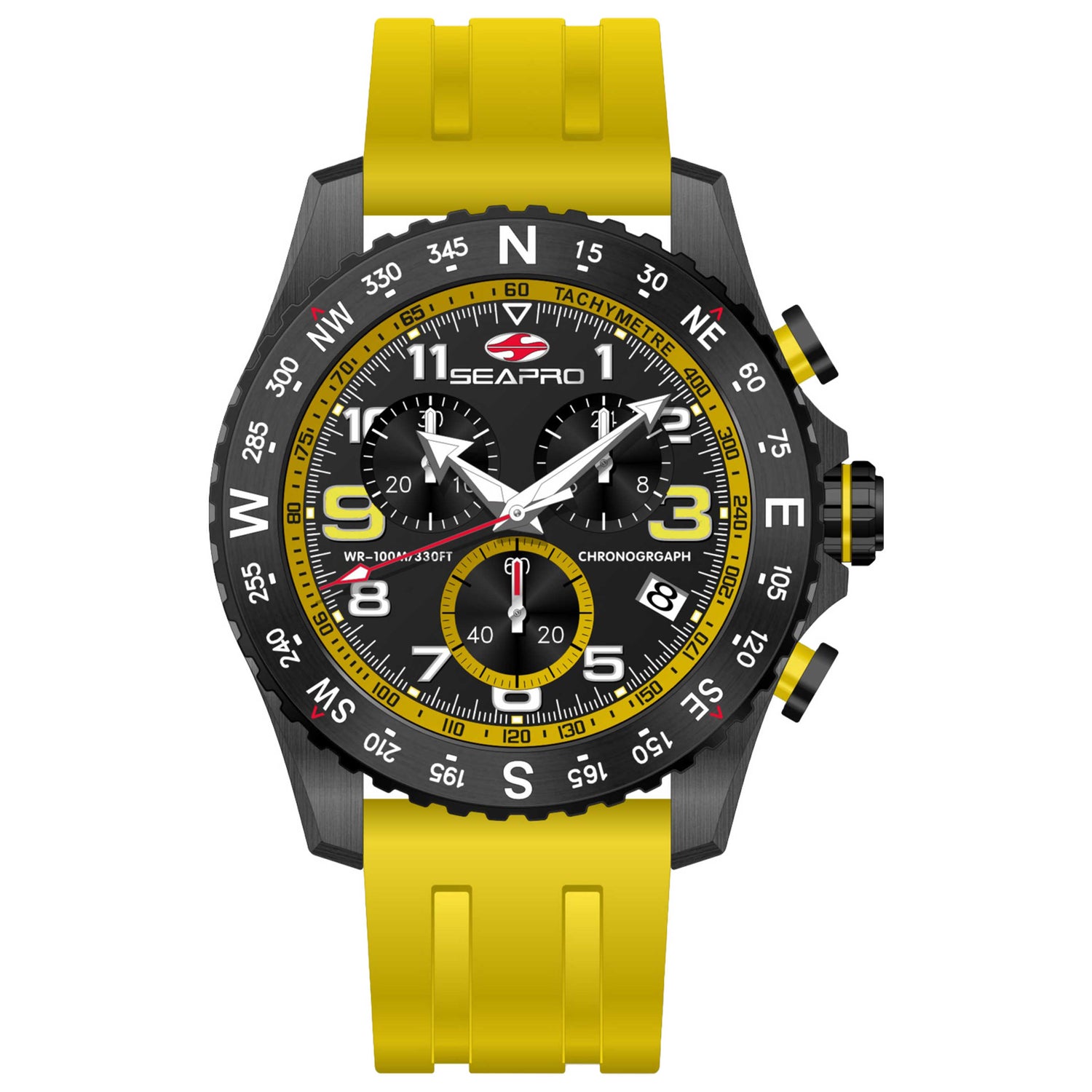 Front view of Seapro Gallantry Men's Quartz Watch SP9737