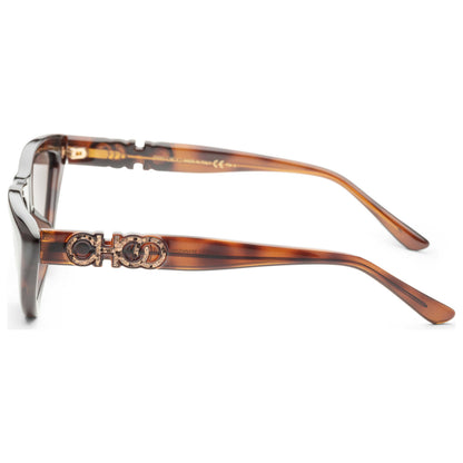 Left view of Jimmy Choo Sparks Women's Sunglasses SPARKS-G-S-86-55
