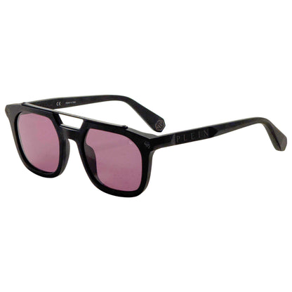 Front view of Philipp Plein Men's Sunglasses SPP001M0703