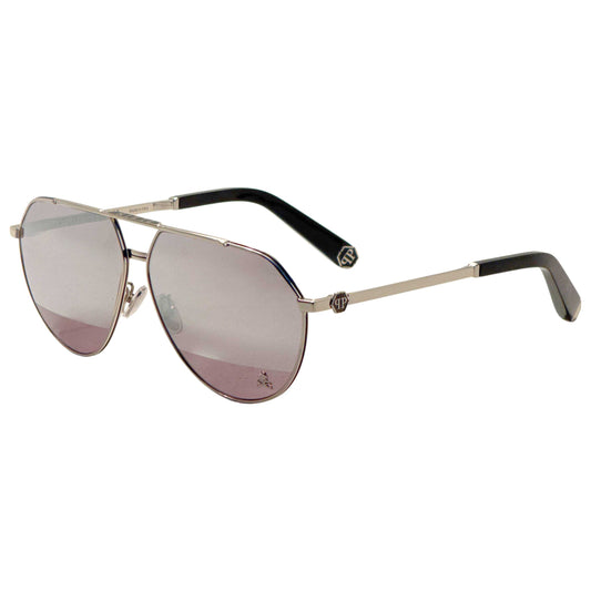 Front view of Philipp Plein Men's Sunglasses SPP007M583H
