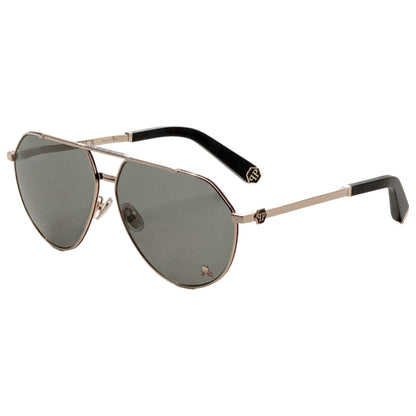 Front view of Philipp Plein Men's Sunglasses SPP007M640302