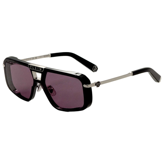 Front view of Philipp Plein Men's Sunglasses SPP008M0700