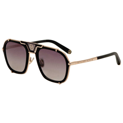 Front view of Philipp Plein Women's Sunglasses SPP010M55349P
