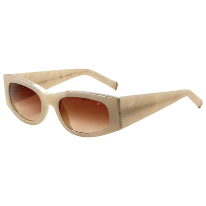 Front view of Philipp Plein Women's Sunglasses SPP025S5509YL