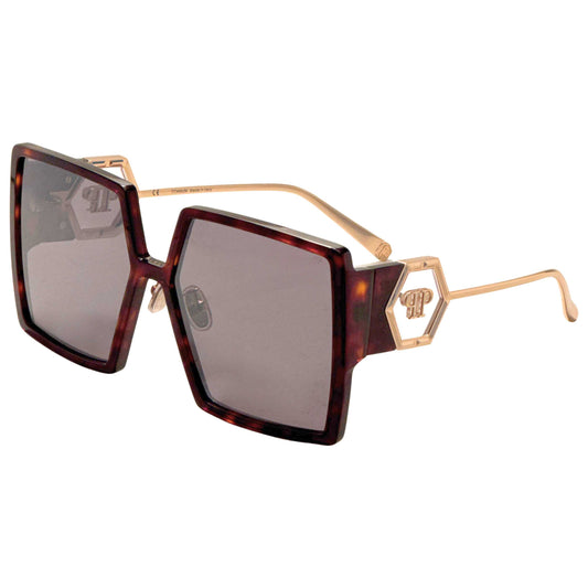 Front view of Philipp Plein Women's Sunglasses SPP028M722X