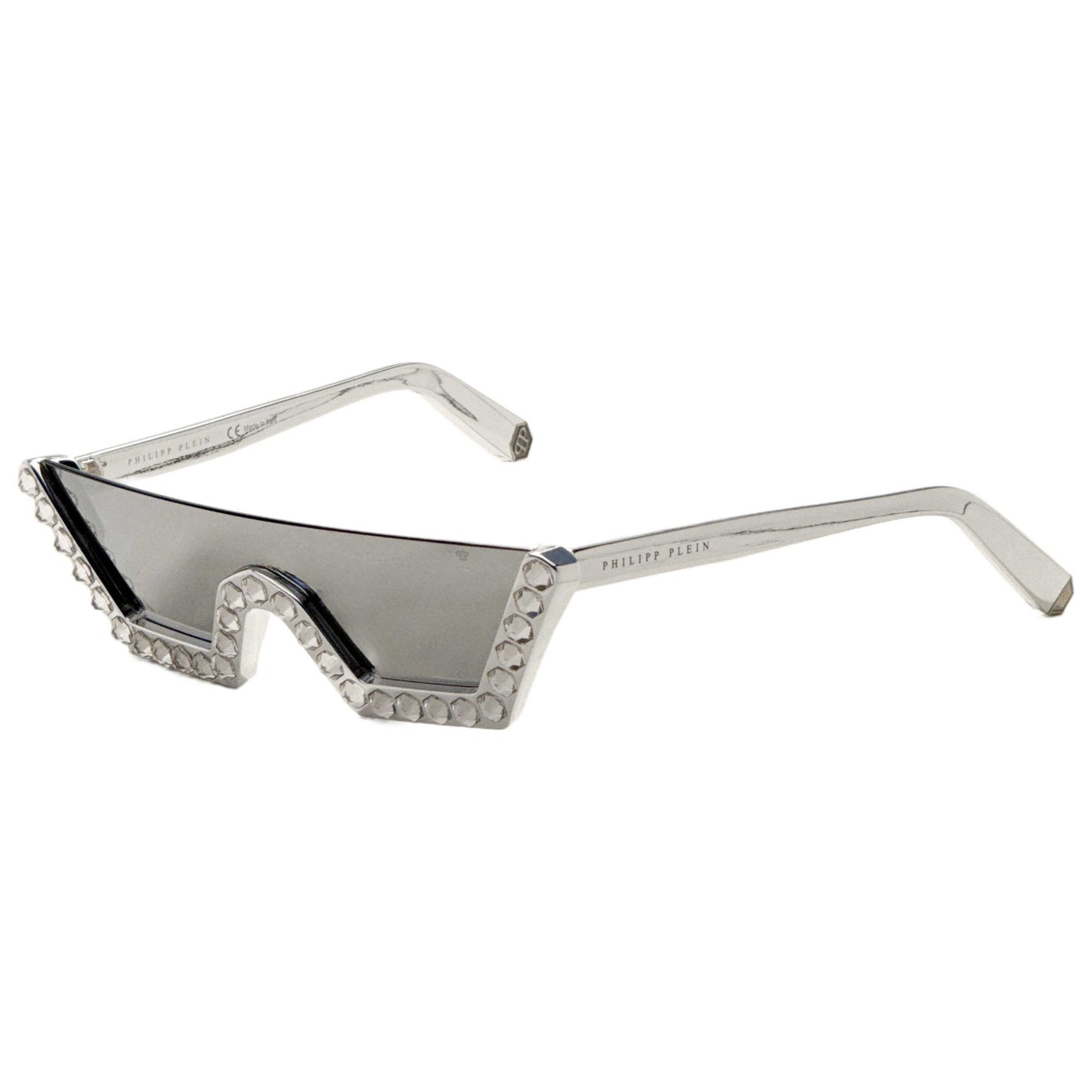 Front view of Philipp Plein Women's Sunglasses SPP031S994GTX
