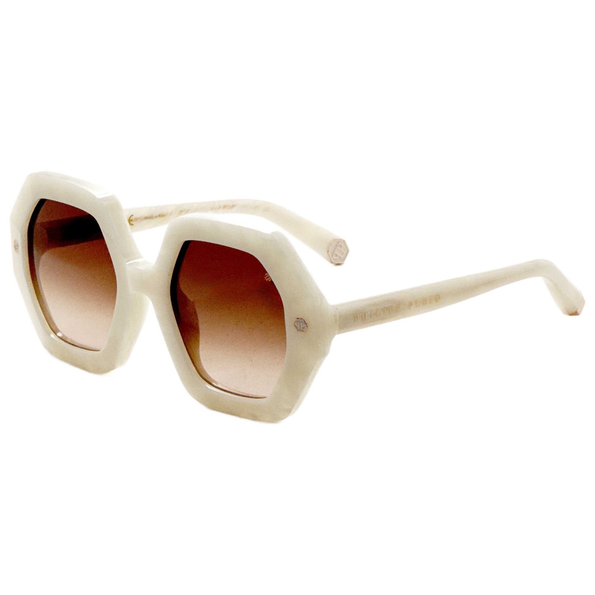 Front view of Philipp Plein Women's Sunglasses SPP039M5309YL