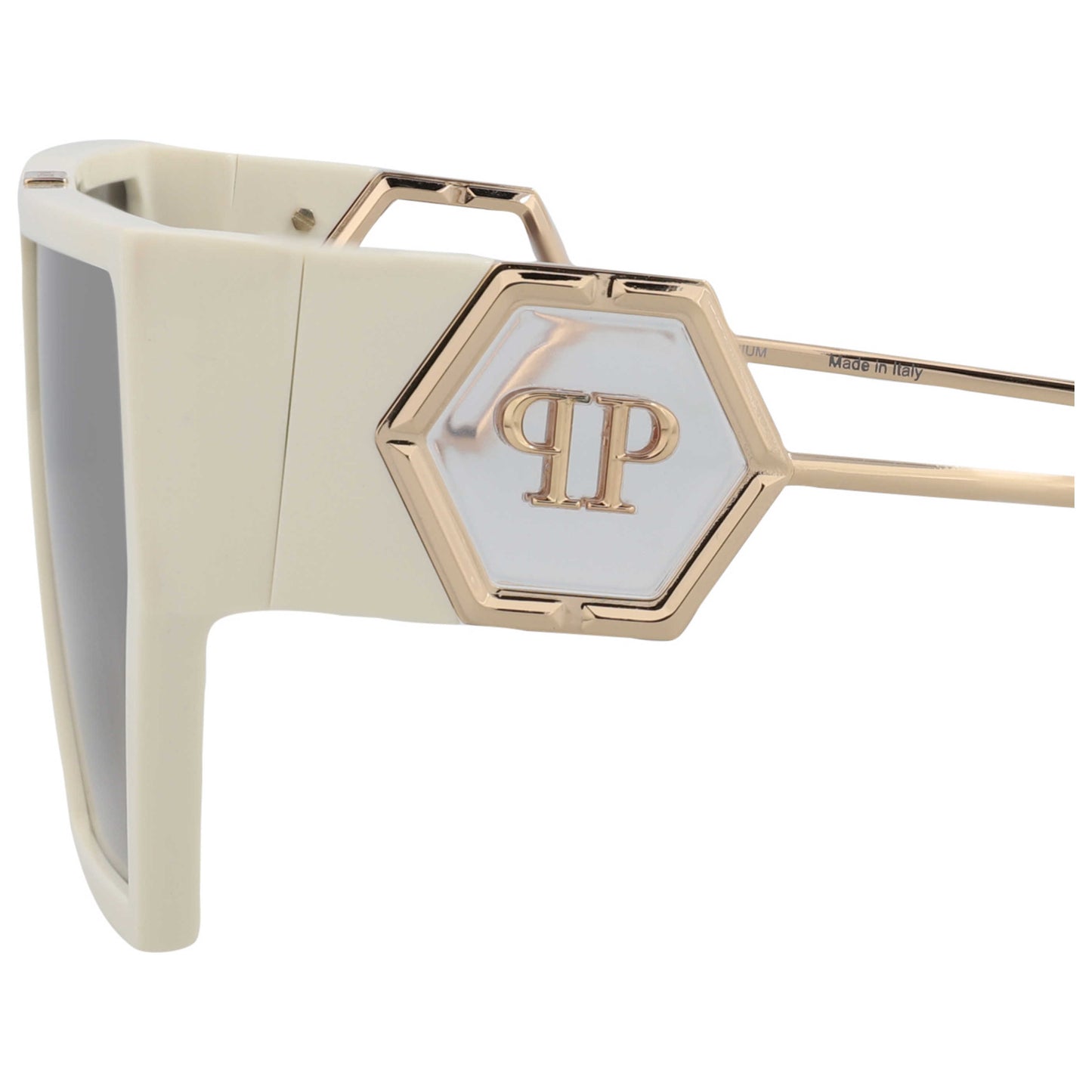 Philipp Plein Novelty Women's Sunglasses SPP040M-65-03GF - Image #4