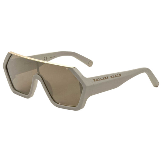 Front view of Philipp Plein Men's Sunglasses SPP047993GFG