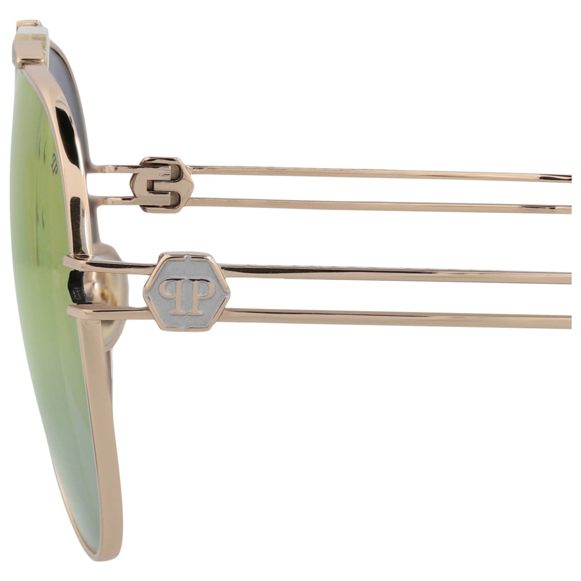 Philipp Plein Novelty Men's Sunglasses SPP048M-62-033M - Image #4