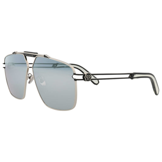 Front view of Philipp Plein Men's Sunglasses SPP049M-63-K07X