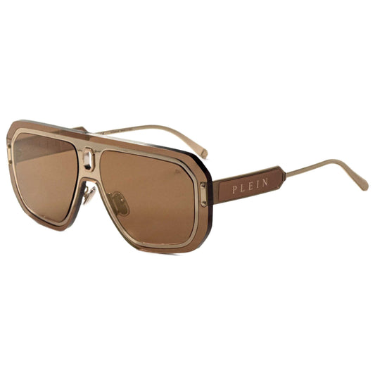 Front view of Philipp Plein Men's Sunglasses SPP050-99300G