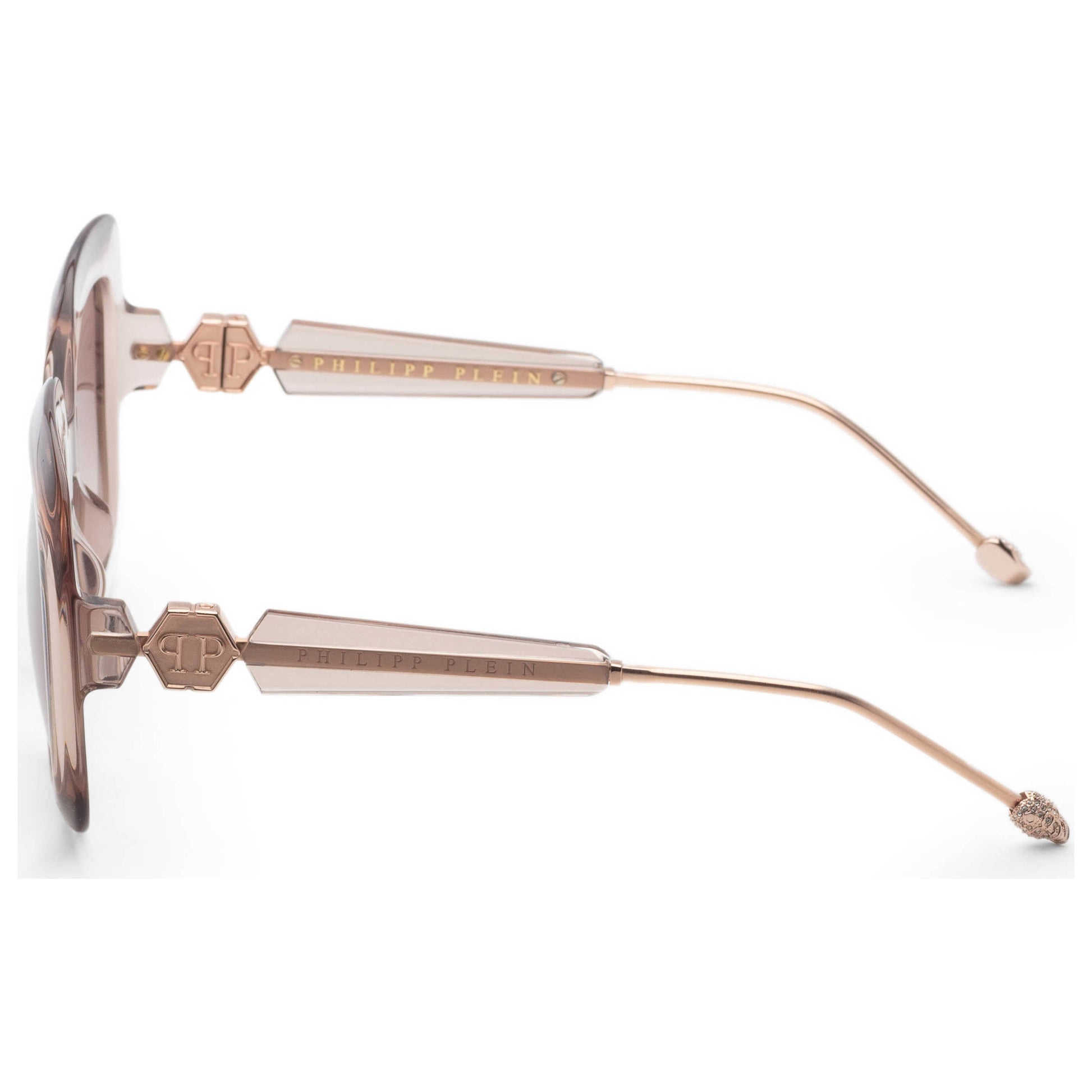 Left view of Philipp Plein Women's Sunglasses SPP065S5507T1