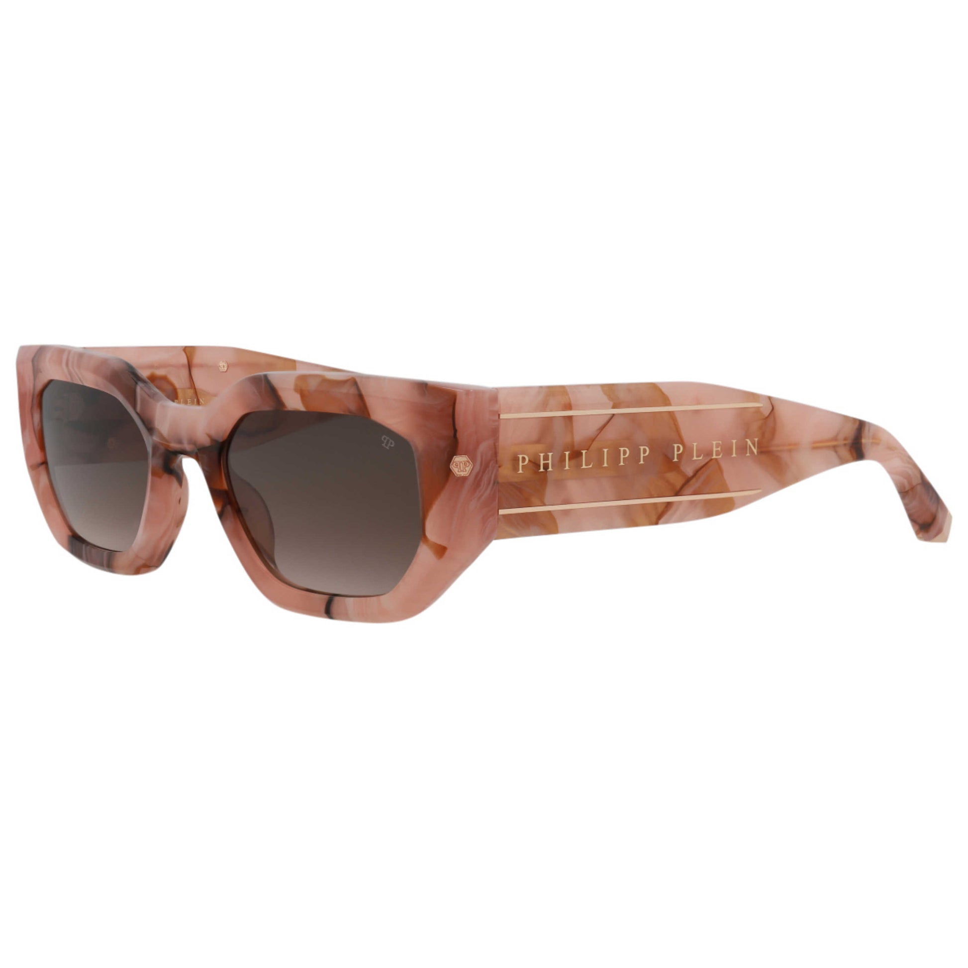 Front view of Philipp Plein Novelty Women's Sunglasses SPP066M-51-06Z8