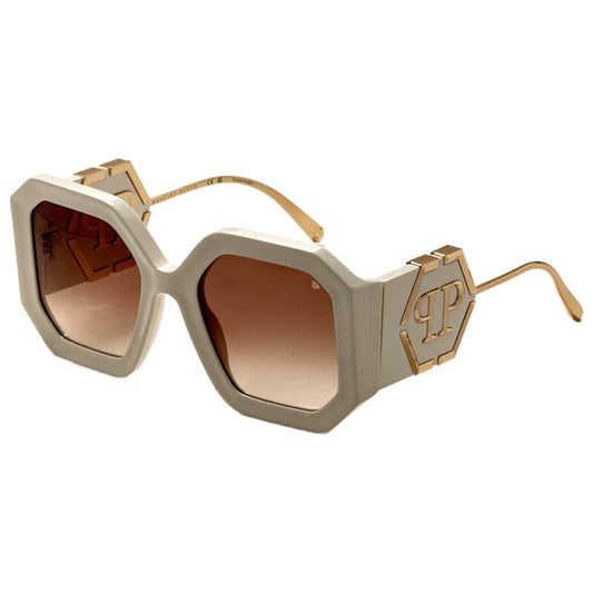 Front view of Philipp Plein Women's Sunglasses SPP0675409ZQ