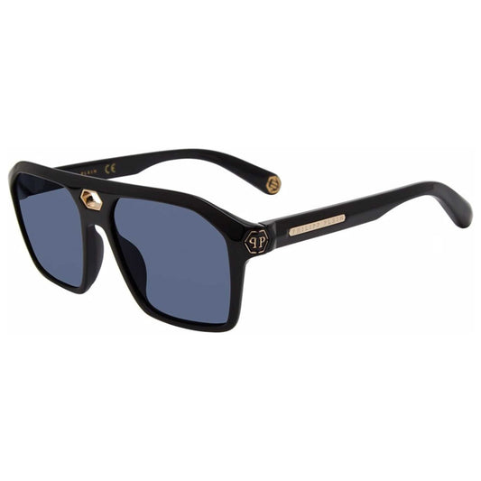 Front view of Philipp Plein Men's Sunglasses SPP072M0700