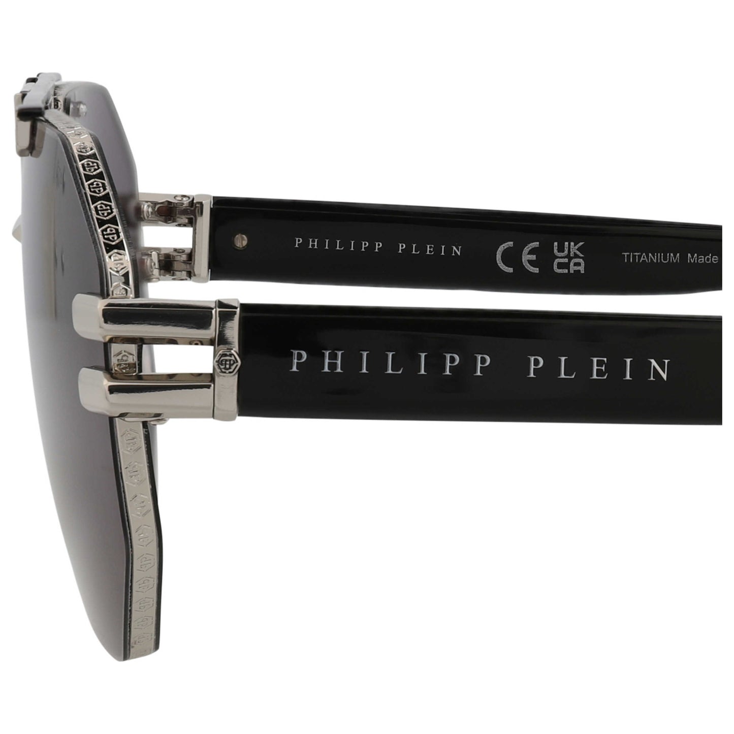 Philipp Plein Novelty Men's Sunglasses SPP077M-63-0578 - Image #4