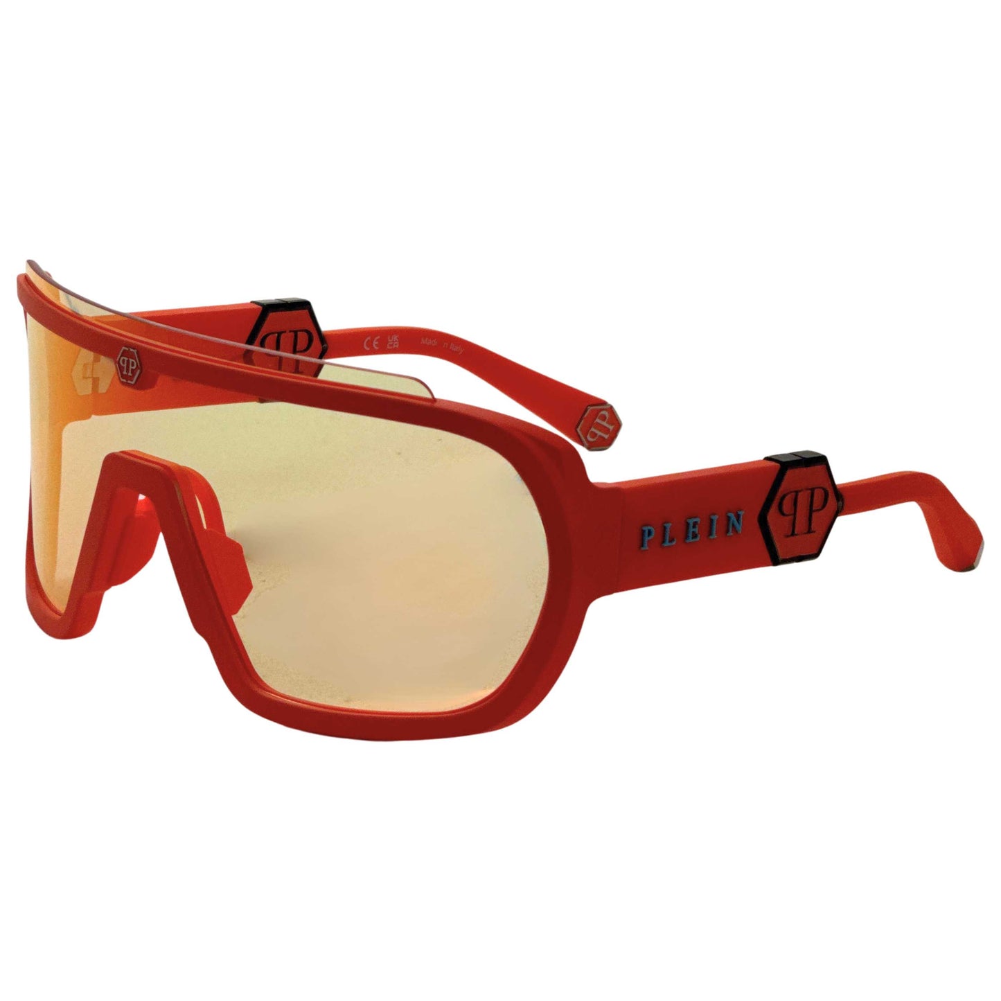 Front view of Philipp Plein Men's Sunglasses SPP078997FBF