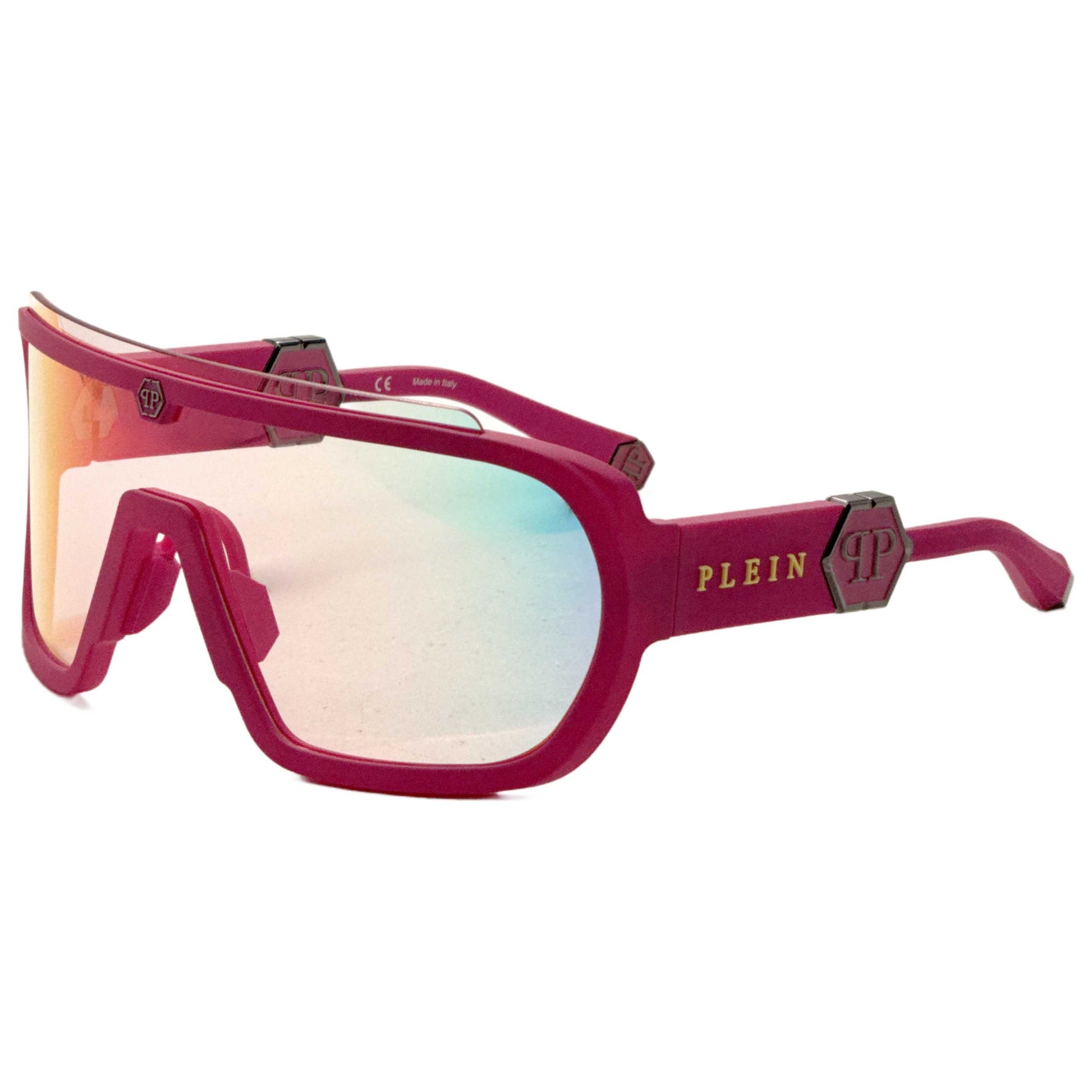 Front view of Philipp Plein Men's Sunglasses SPP07899VB8F