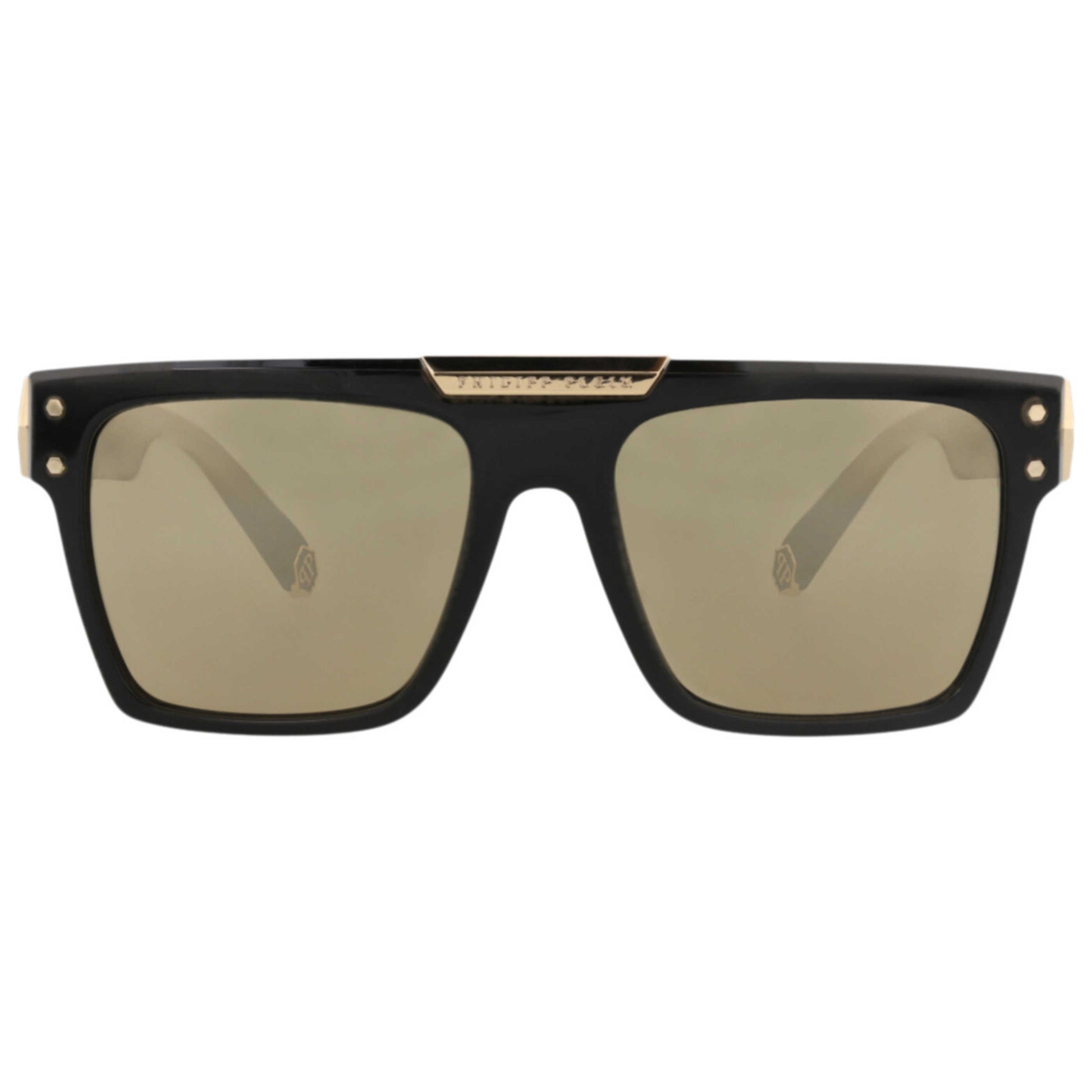Philipp Plein Unisex Sunglasses SPP080-55-700G - Image #6