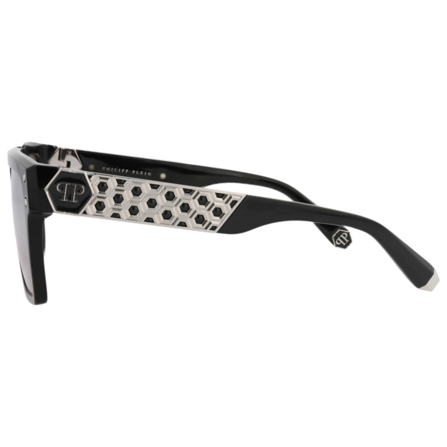 Philipp Plein Unisex Sunglasses SPP080-55-700W - Image #4