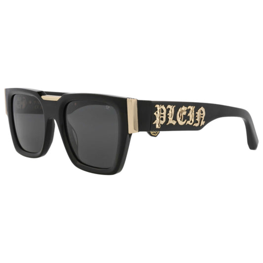 Front view of Philipp Plein Men's Sunglasses SPP095M-52-0700