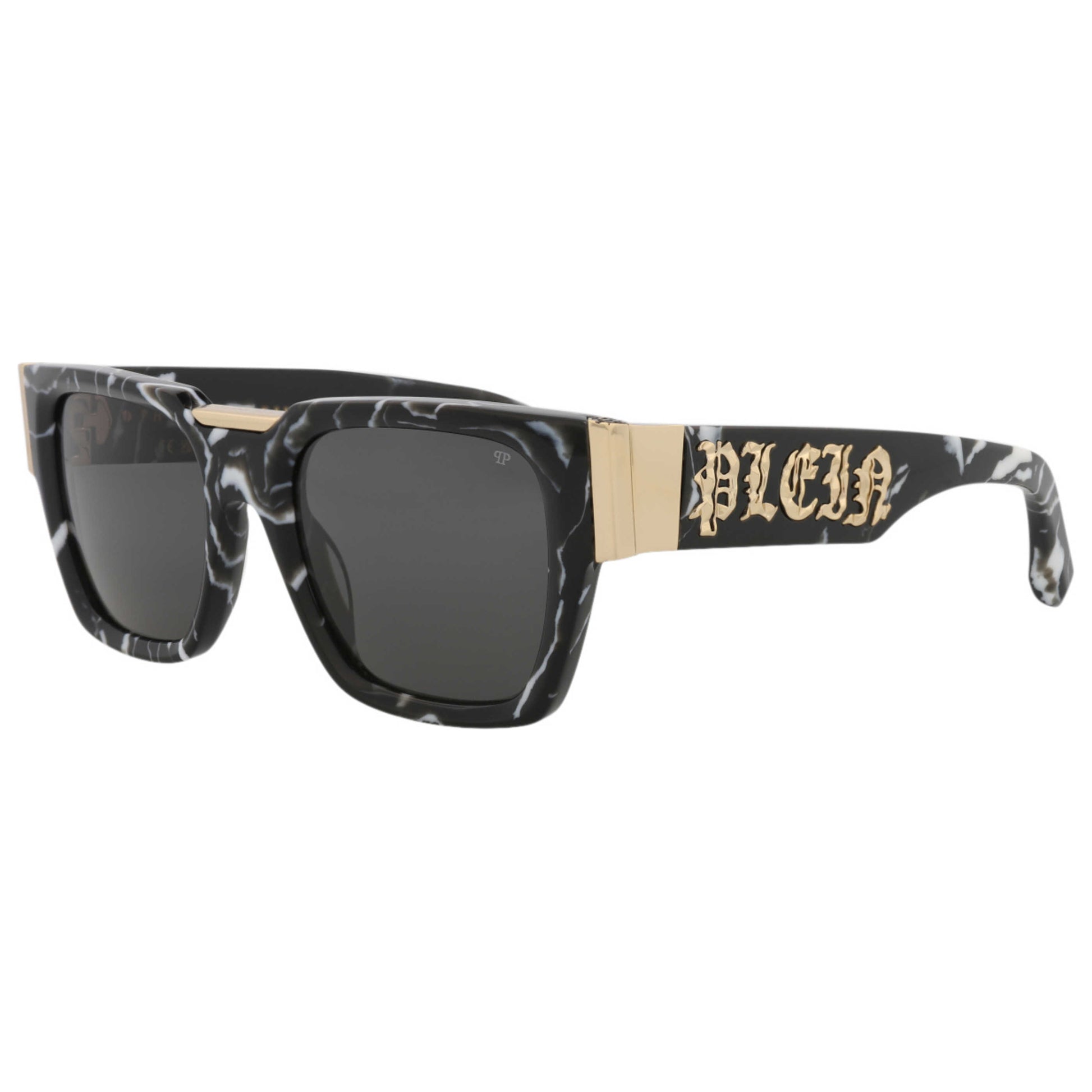 Front view of Philipp Plein Men's Sunglasses SPP095M-52-0Z21