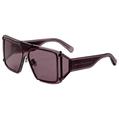 Front view of Philipp Plein Men's Sunglasses SPP096M990I86