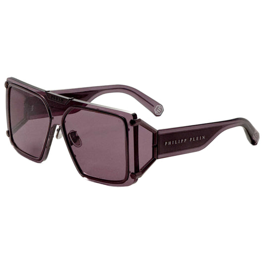 Front view of Philipp Plein Men's Sunglasses SPP096M990I86
