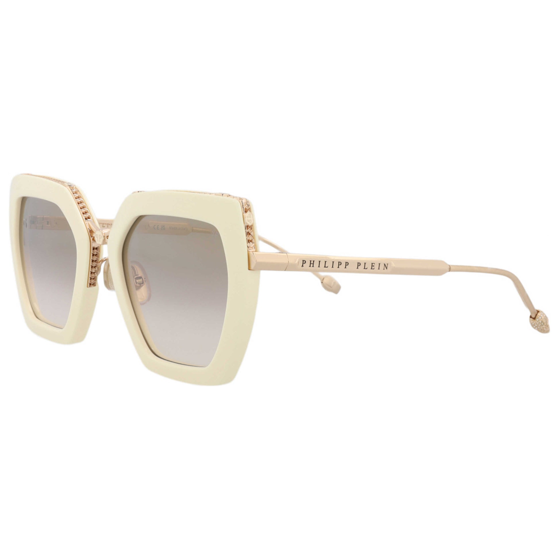 Front view of Philipp Plein Women's Sunglasses SPP097S-53-9ZQG