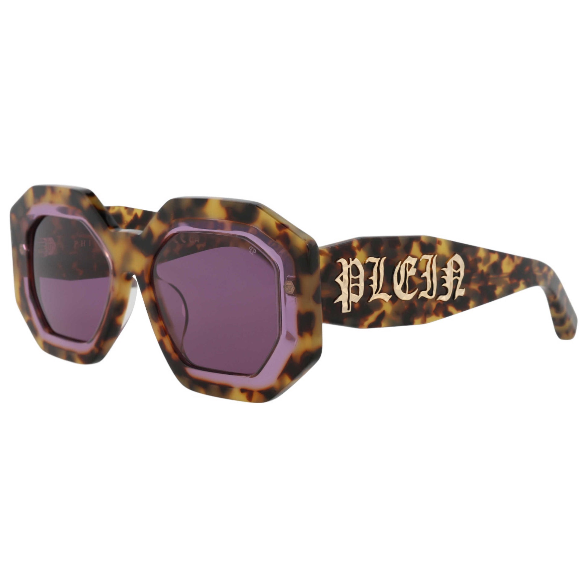 Front view of Philipp Plein Women's Sunglasses SPP098M-53-0778