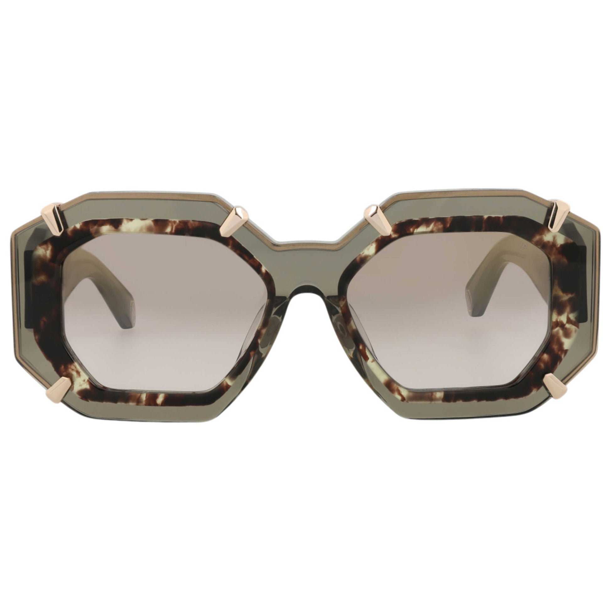 Philipp Plein Women's Sunglasses SPP098V-53-G61G - Image #5