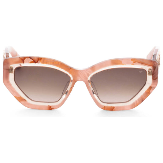 Back view of Philipp Plein Women's Sunglasses SPP099M-55-06Z8