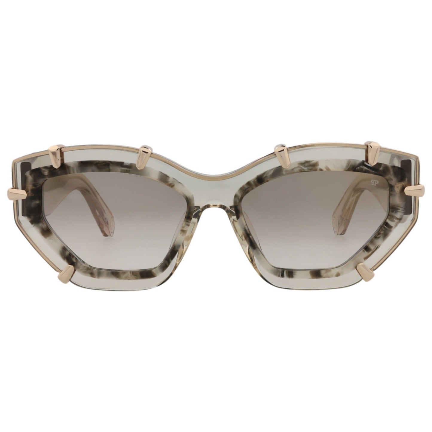 Philipp Plein Novelty Women's Sunglasses SPP099V-55-7T1G - Image #2