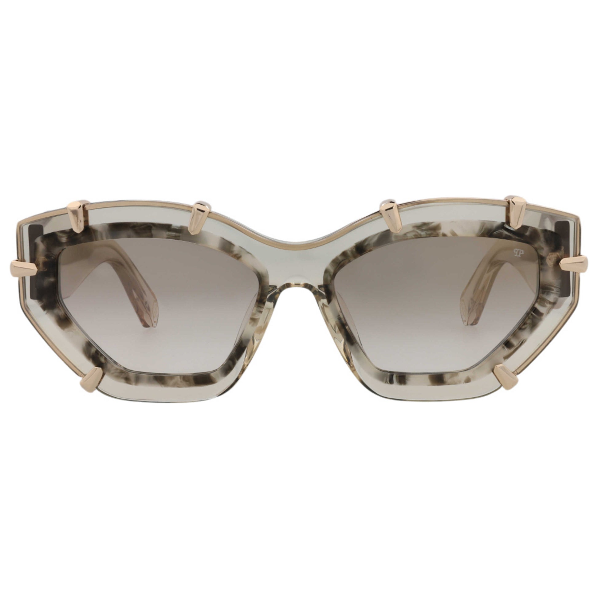 Philipp Plein Novelty Women's Sunglasses SPP099V-55-7T1G - Image #2