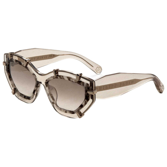 Front view of Philipp Plein Women's Sunglasses SPP099V557T1G