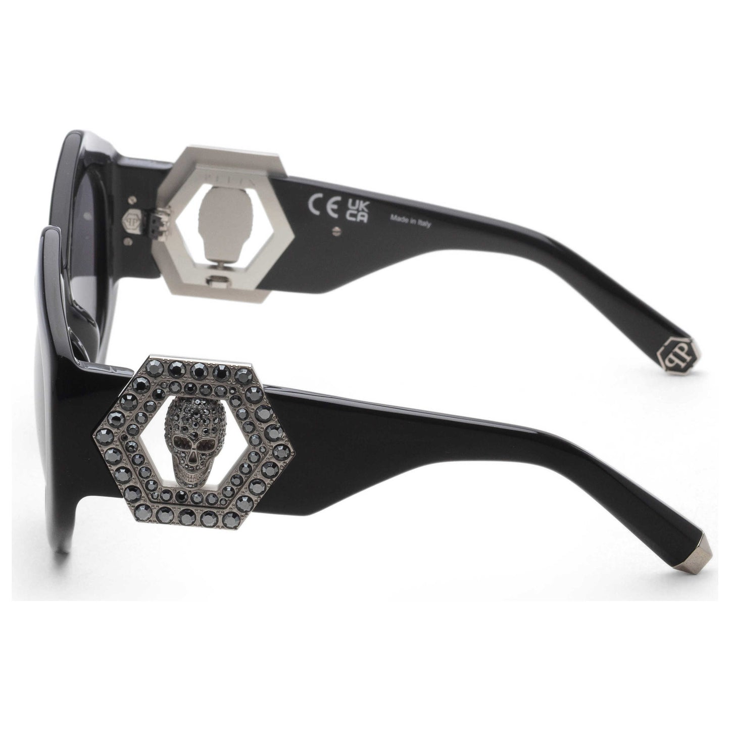 Left view of Philipp Plein Women's Sunglasses SPP102S540700