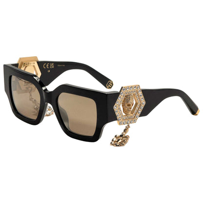 Front view of Philipp Plein Women's Sunglasses SPP103S51700G