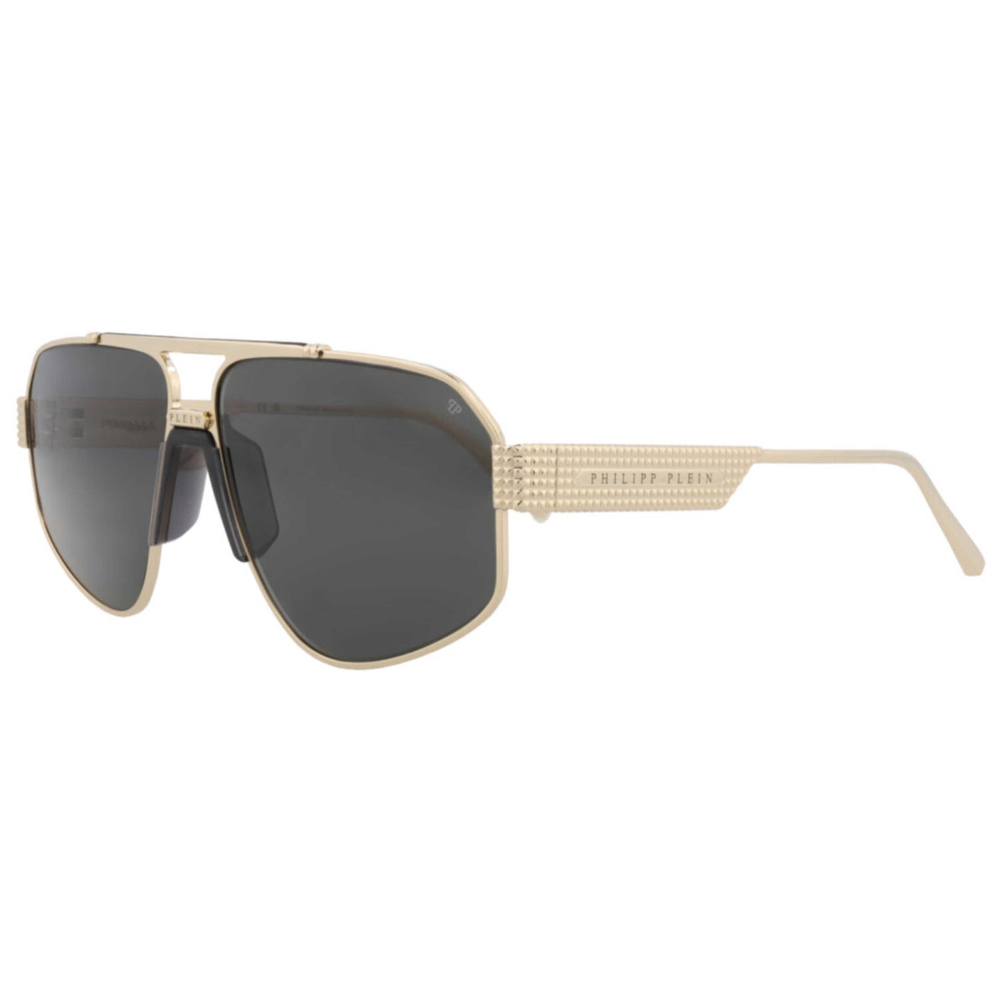 Front view of Philipp Plein Men's Sunglasses SPP106M-63-0302