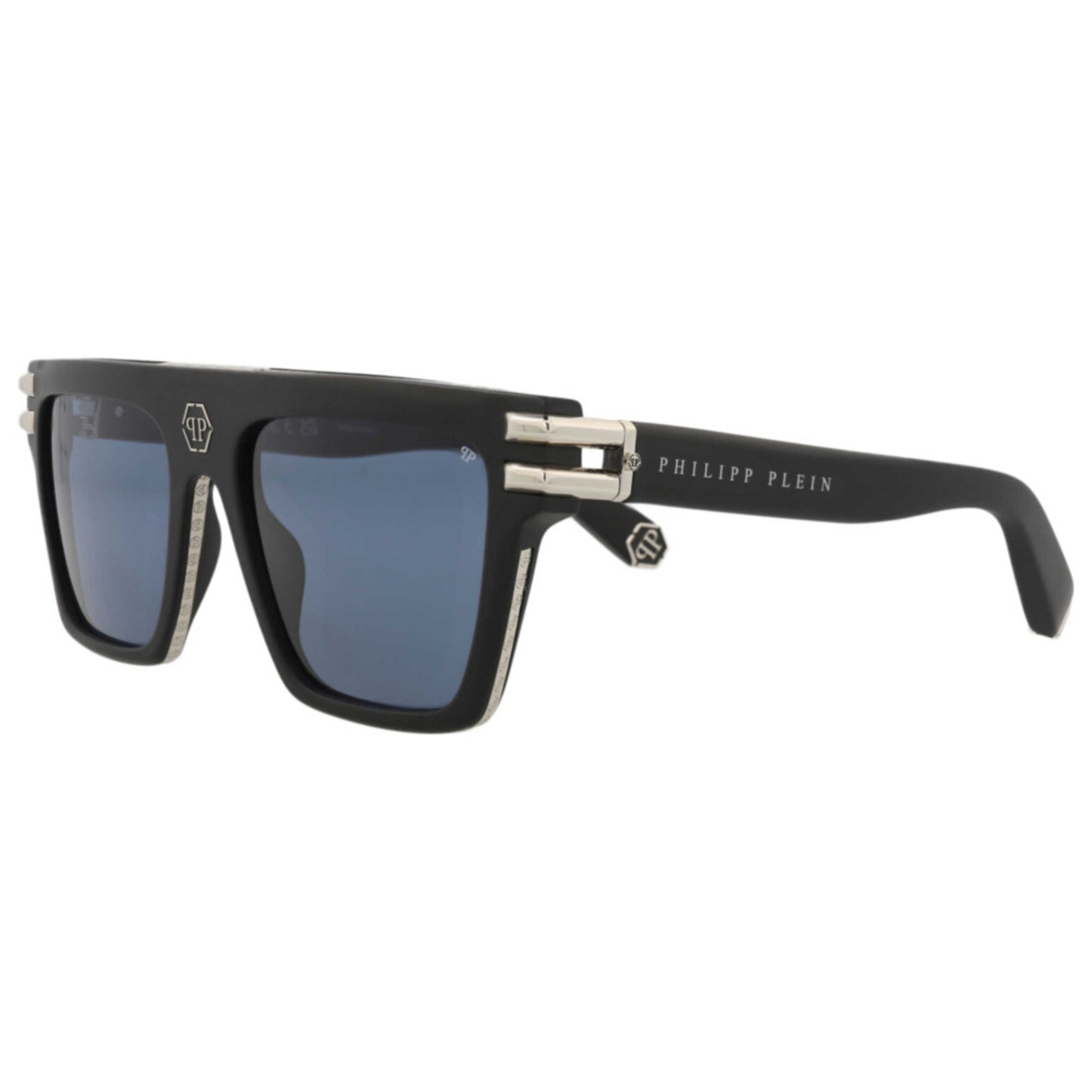 Front view of Philipp Plein Unisex Sunglasses SPP108V-56-0703