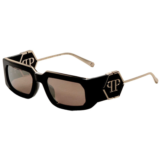 Front view of Philipp Plein Unisex Sunglasses SPP119M58700G