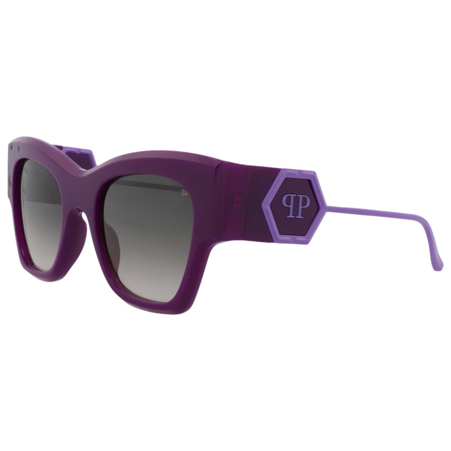 Front view of Philipp Plein Women's Sunglasses SPP120M-53-0875