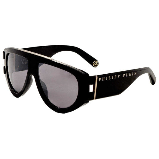 Front view of Philipp Plein Men's Sunglasses SPP127M60700G