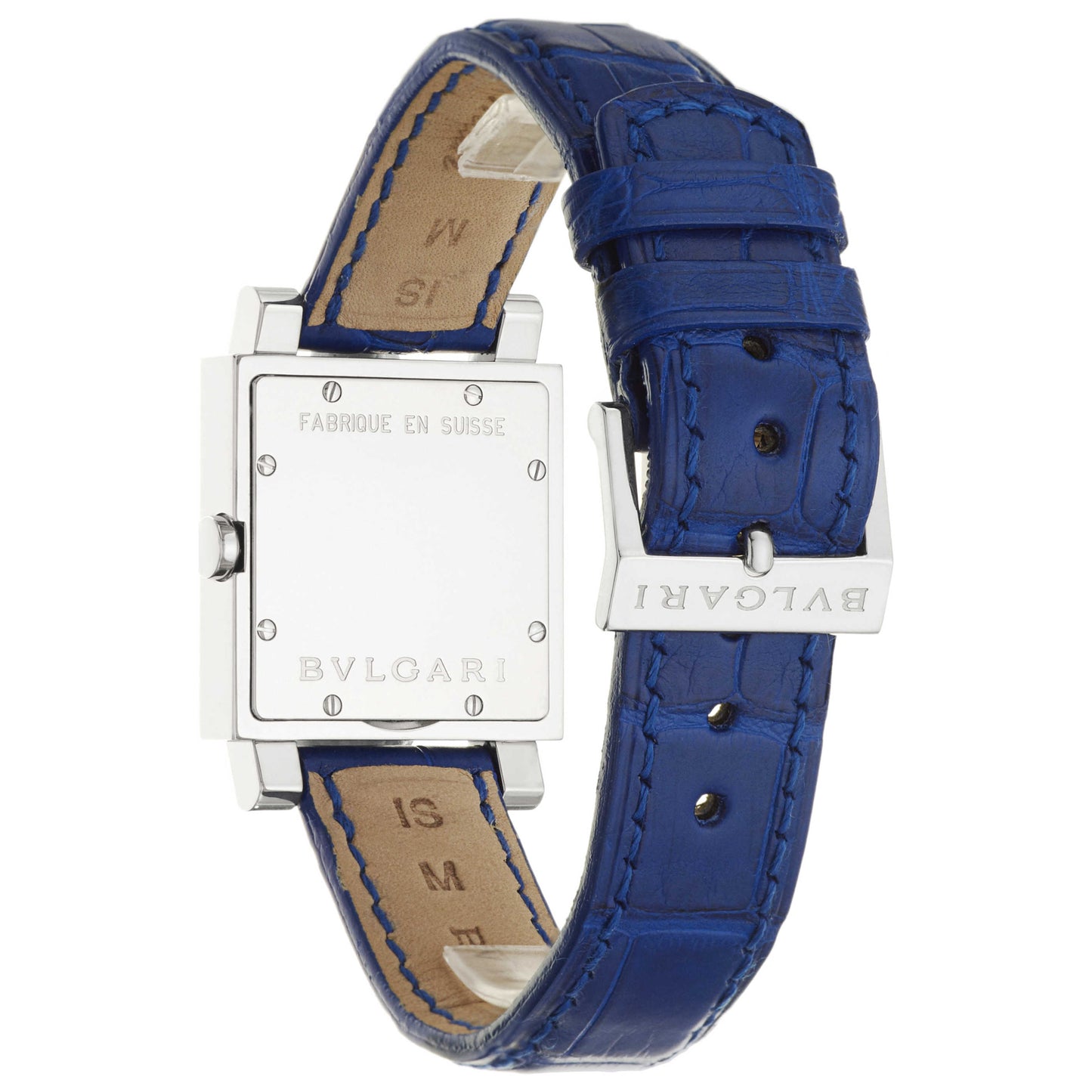 Bulgari Quadrato Women's Swiss Quartz (Battery-Powered) Watch SQ27C3STL-12 - Image #2