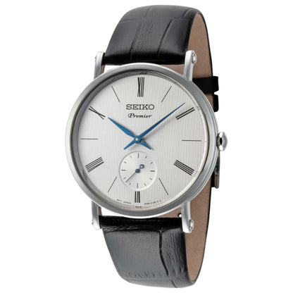 Front view of Seiko Premier Men's Quartz Watch SRK035P1